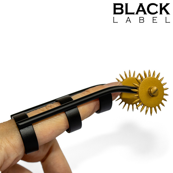 Koło Wartenberga Cat Nail Double Pinwheel Black/Gold Black Label 