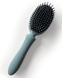 Вібруюча щітка для волосся Vibrating Brush Blue Grey Vibraliss