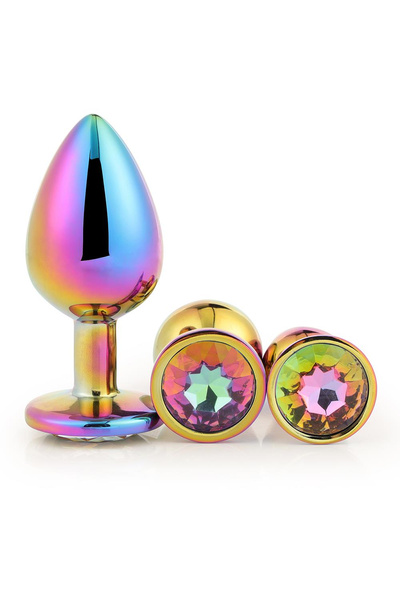 DREAMTOYS ZESTAW KORKÓW GLEAMING LOVE MULTICOLOUR PLUG SET