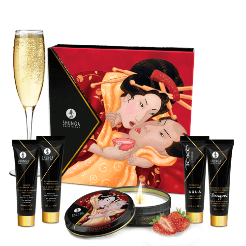 Zestaw Kosmetyków Geisha'S Secrets Sparkling Strawberry Wine Shunga
