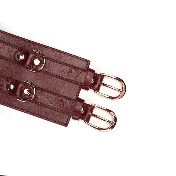 Liebe Seele Wine Red Waist Cuff S Size