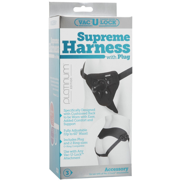 Uprząż na dildo Doc Johnson Vac-U-Lock Supreme Harness