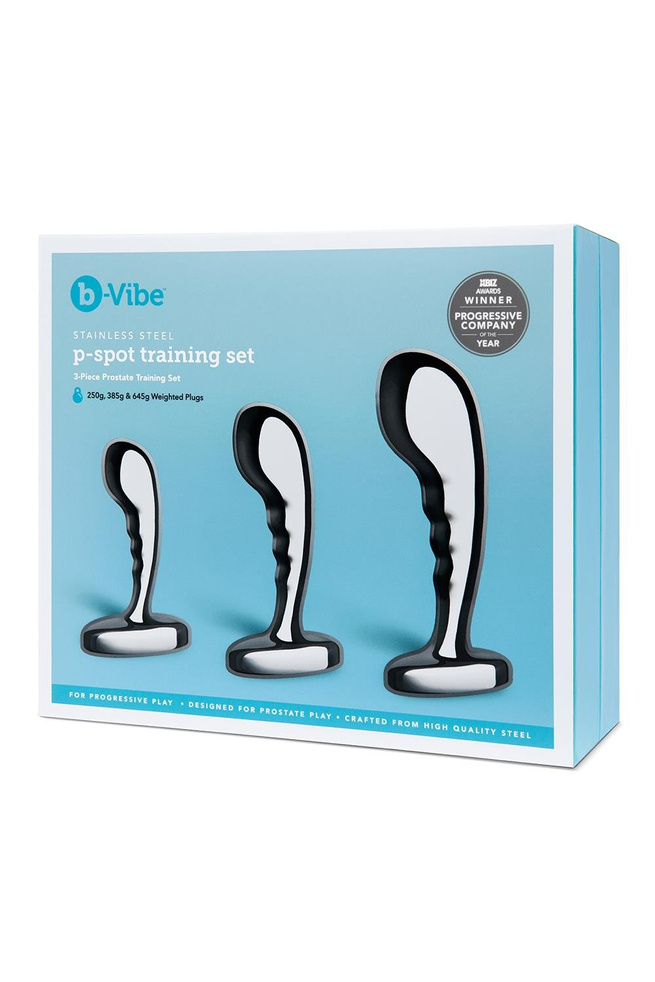 B-VIBE STAINLESS STEEL P SPOT TRAINING SET