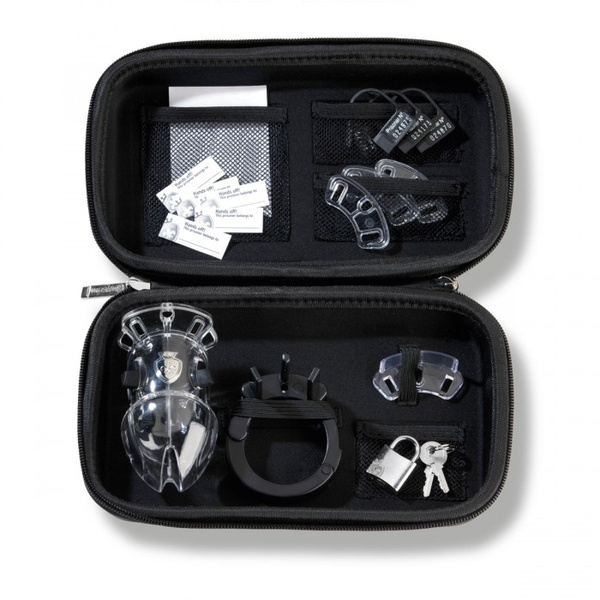 Mystim e-stim cock cage Pubic Enemy No 1