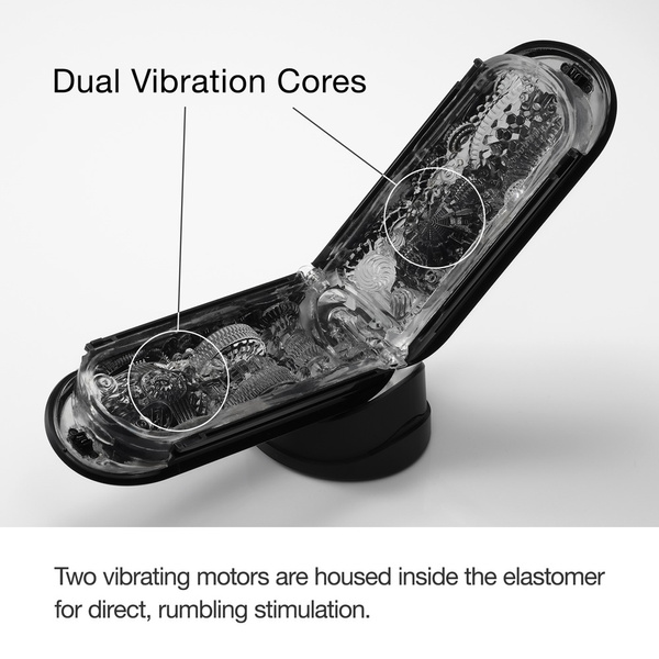 Flip Zero Gravity  Electronic Vibration Black Tenga