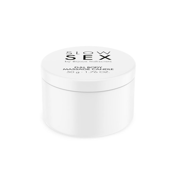 Bijoux Indiscrets Slow Sex Full Body Massage Candle 50g