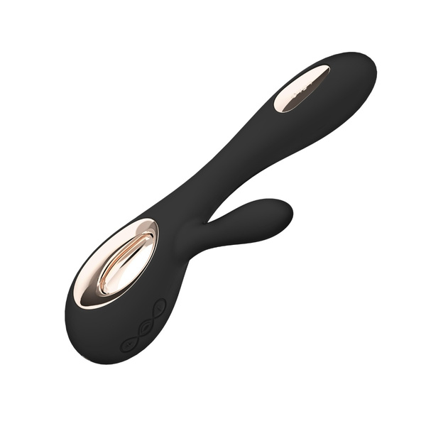 Wibrator Króliczek Soraya Wave Black Lelo
