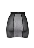 LE DÉSIR High-Waist Fishnet Skirt One Size Black