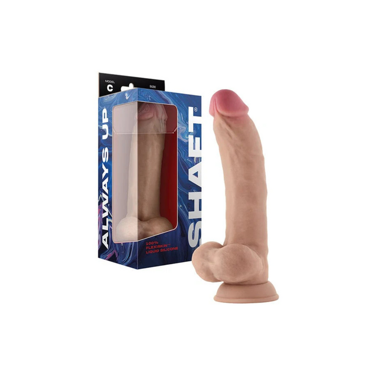 Shaft Silikonowe Dildo Model C 9.5 Inch Dong with Balls Pine