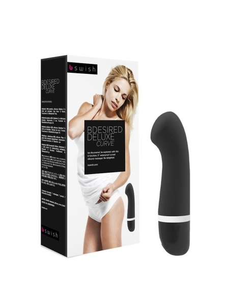 Вібратор Bdesired Deluxe Curve Black B Swish