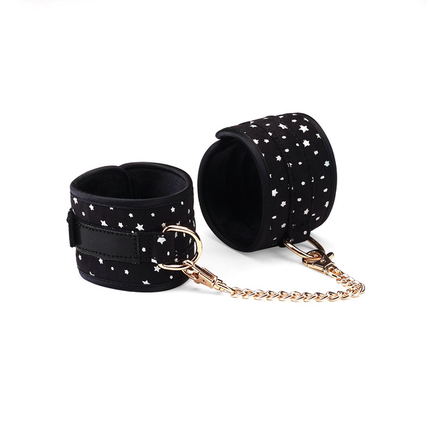Liebe Seele Stary Nights 7pcs Bondage Kit Black Stary PU