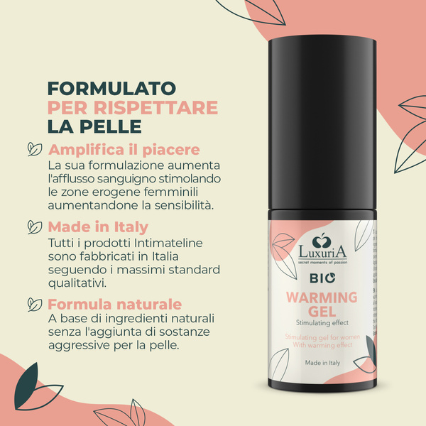 IntimateLine Luxuria BIO Warming gel 30 ml