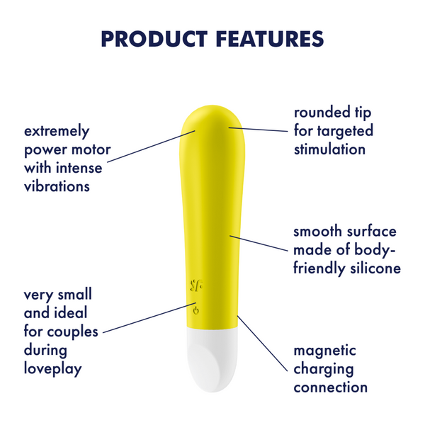 Wibrator Satisfyer Ultra Power Bullet 1 Yellow