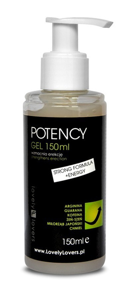 Potency Gel Гель На Потенцію 150 Ml Lovely Lovers