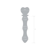 Ділдо З Закінченням У Формі Серця Sweetheart S Dildo Glas