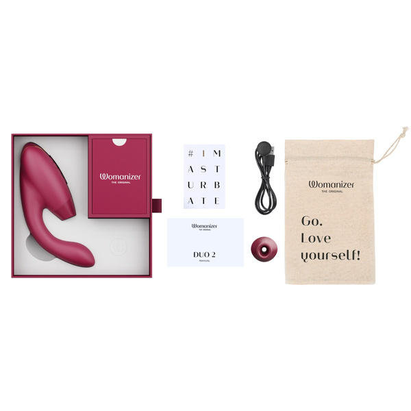 Stymulator Łechtaczki Duo 2 Bordeaux Womanizer