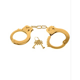 Metal Cuffs Fetish Fantasy Gold 