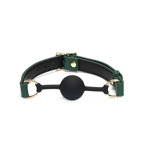 Кляп Mossy Chic Leather Ball Gag Liebe Seele