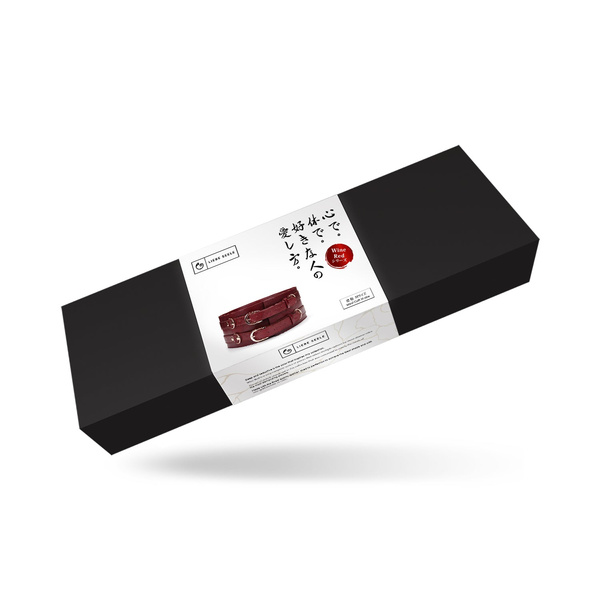 Пояс для зв'язування Wine Red Waist Cuff M Size Liebe Seele
