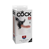 Пояс з дилдо King Cock Strap On Horness 8 Light Pipedream