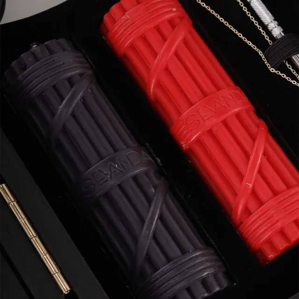 Набір Bondage All-In-1 Bdsm Play Kit Brown LOCKINK