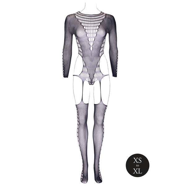 Bodystocking Kalyke Xxiii With Turtleneck Black Os Le Désir