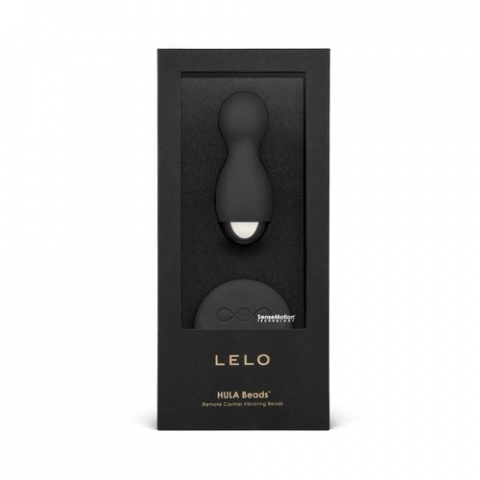 Яєчко вібруюче Hula Beads Black Lelo