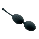 Kulki gejszy czarne Delicious Pleasure Silicone Pleasure Balls spod znaku Fifty Shades of Grey