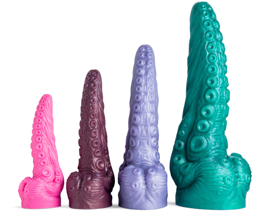 Dildo Siswet's Tentacle Soft Metallic Purple Vac 2XL Mr Hankeys