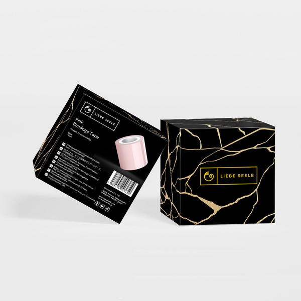 Стрічка для зв'язування 25M Long Bondage Tape Pink Liebe Seele