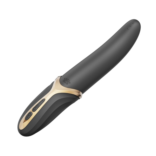 Wibrator Oralny Eva Obsidian Black Zalo