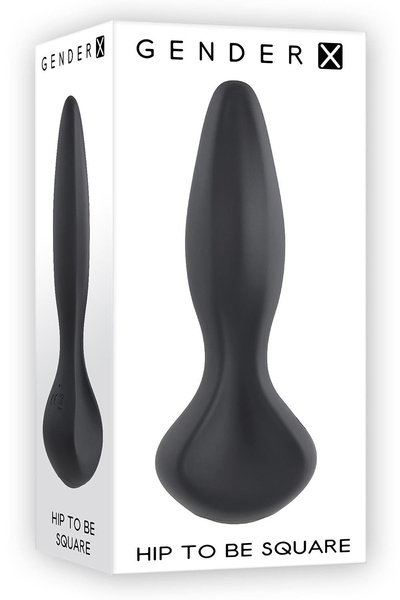 Пробка Анальна Hip To Be Square Gender X
