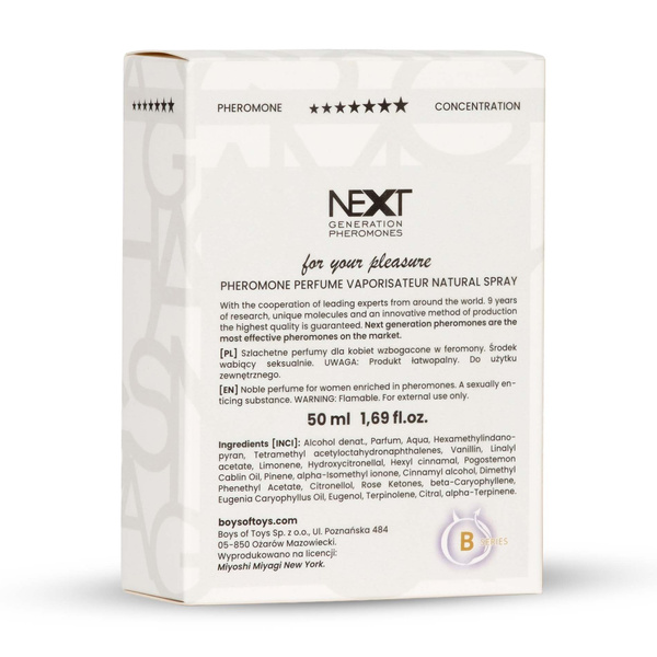 Феромони для жінок Next ""X"" 50 мл Femme Miyoshi Miyagi