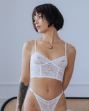Half Corset Estela White M Promees