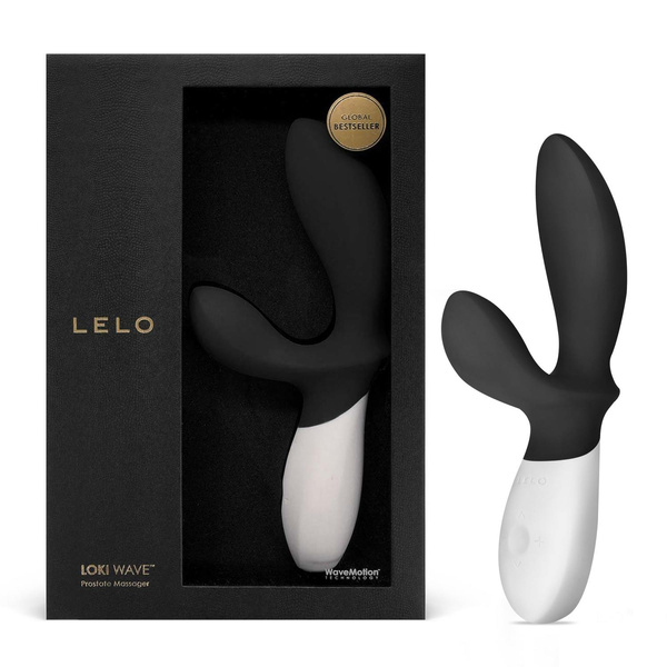 Stymulator Prostaty Loki Wave Obsydian Black Lelo