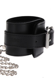 Нашийник З Наручниками Heavy Collar And Wrist Cuffs Black Taboom