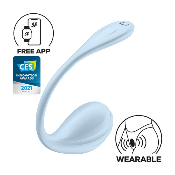 Wibrujące Jajeczko Smooth Petal Connect App Satisfyer