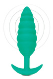 Twist Texture Plug Green b-Vibe