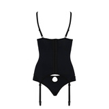 Корсет GISELE CORSET чорний XXL/XXXL Passion