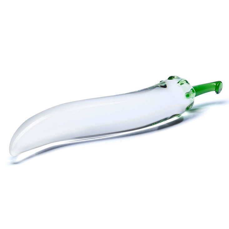 Szklane dildo o kształcie papryki Glas Naturals Chili Pepper Glass Dildo