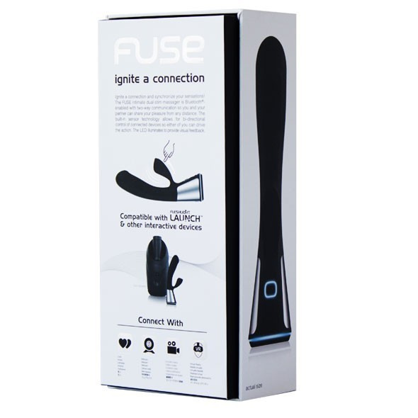 Wibrator Króliczek Ohmibod Fuse For Kiiroo Black KIIROO