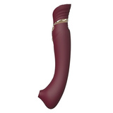 Wibrator Zalo Legend Queen Set G-Spot Pulse Wave Wine Red