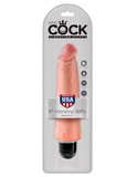 Kink Cock 8' Vibrating Stiffy Flesh realistyczny wibrator cielisty 20cm