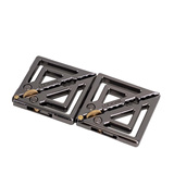 Затискачі Adjustable Nipple Clamps With Light Pendant Grey LOCKINK