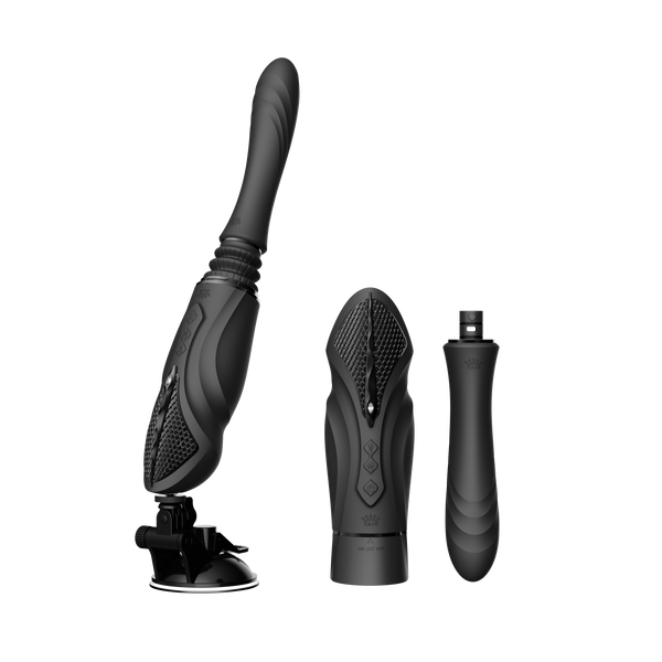 Машина для сексу Sesh Compact Sex Machine Obsidian Black Zalo