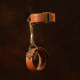 Наручники Ankle And Wrist Cuffs Set Brown LOCKINK