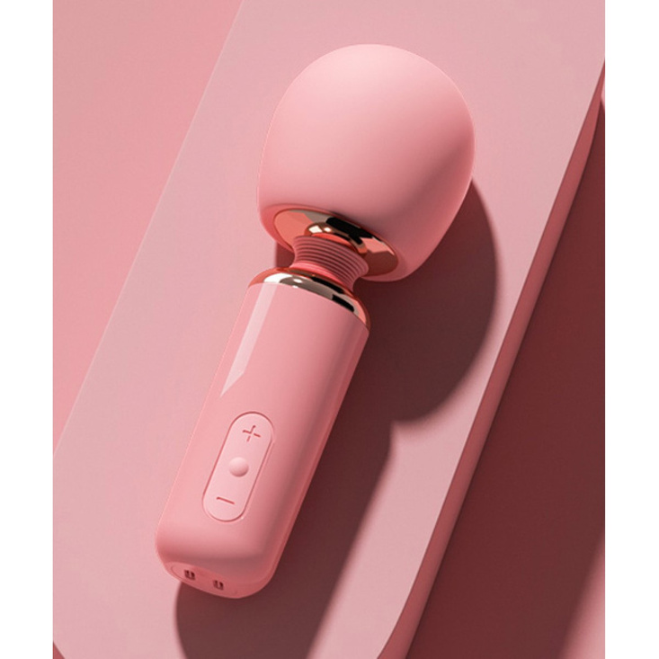 Qingnan No.5 Powerful Mini Wand Massager Pink