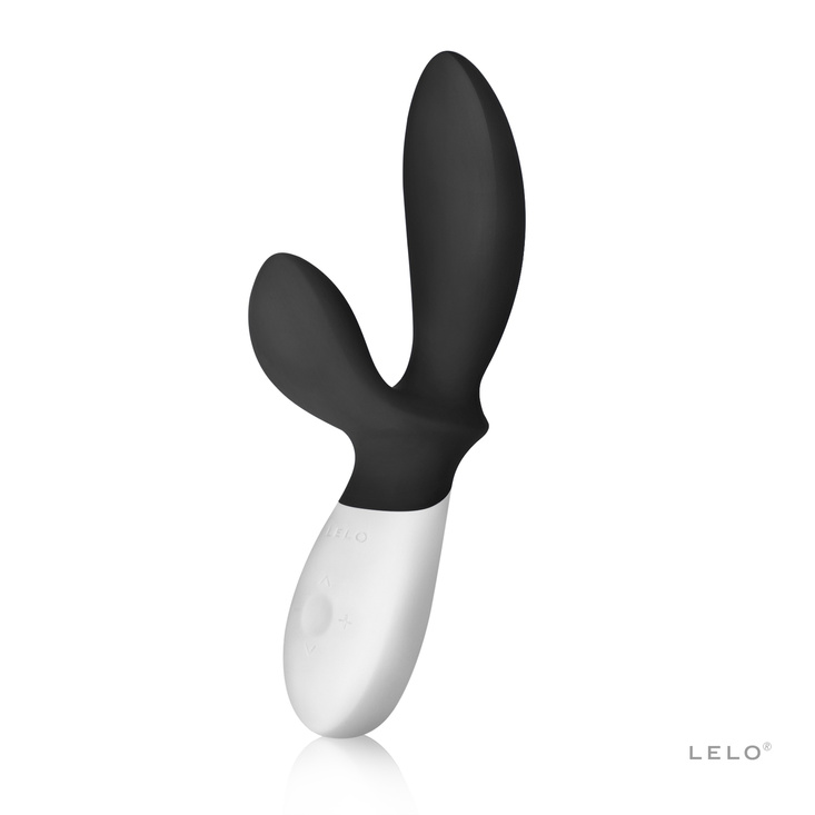 Frykcyjny stymulator prostaty Lelo Loki Wave Obsydian Black