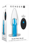 Wibrator Analny Electric Blue Gender X