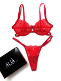 Alia Nelly Set Red Bra C 70-85